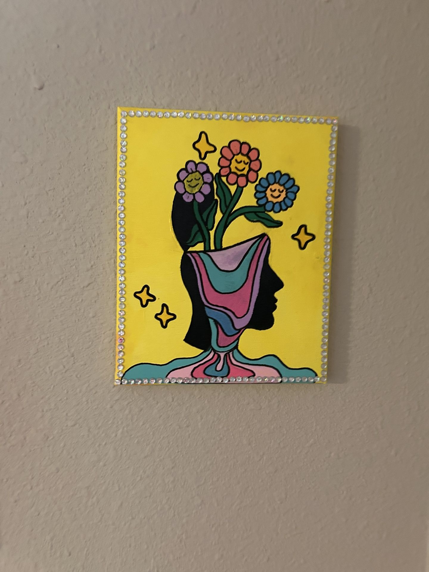 8x10 Kind Thoughts Painting