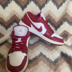 Size 12 - Jordan 1 Low Cardinal Red 2022