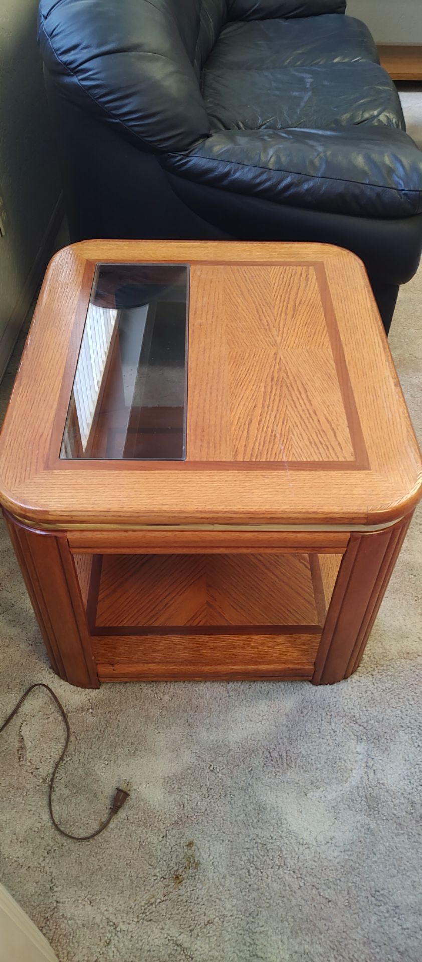 Coffee table and end table