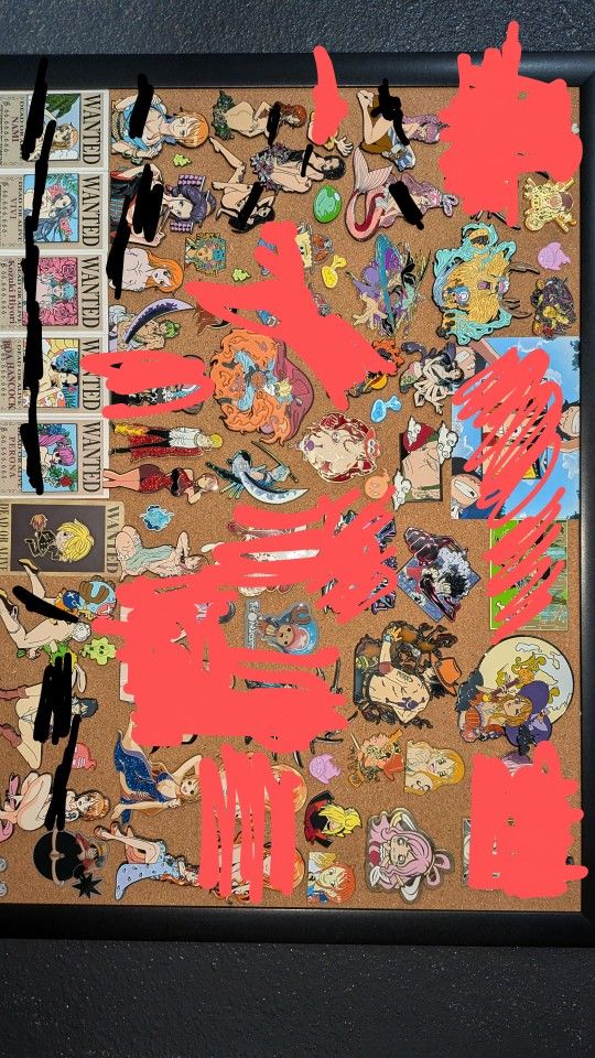One Piece Anime Pins