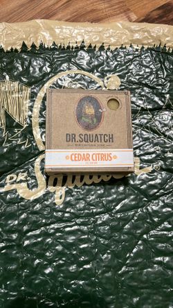 Dr. Squatch DISCONTINUED All Natural Bar Soap for Men with Zero Grit, Cedar Citrus