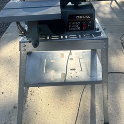 Table Disk And Belt Sander