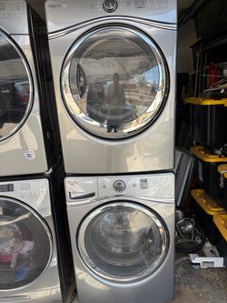 Whirlpool washer and gas dryer