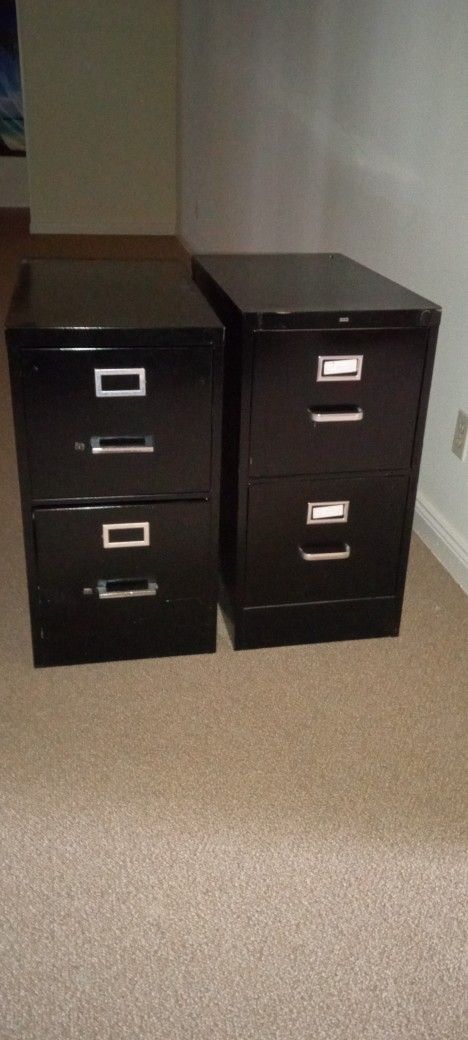 Two Drawer Deep File Cabinet $40.00 Each Cash Only HON Heavy Duty 