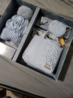 Purse and matching beanie