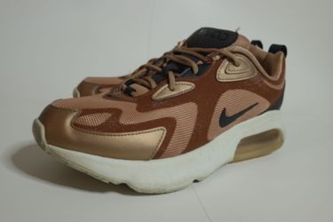 Nike Air Max 200 Holiday Sparkle  Women Shoes 8.5 Brown Rose Gold CT1185-900