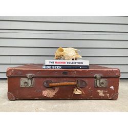 Vintage Leather Suitcase