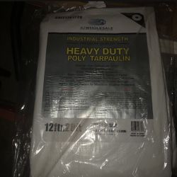 🚨🚨Heavy duty White Tarp 12x20..$28🚨🚨