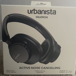 NEW Urbanista Valencia Over-Ear Headphones - Midnight Black & other colors available