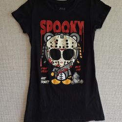 3Forty Juniors/womens Graphics Jason Mask Tee