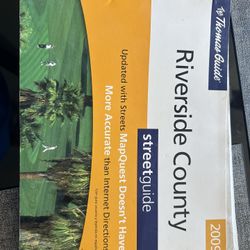 2009 Thomas Guide Riverside County