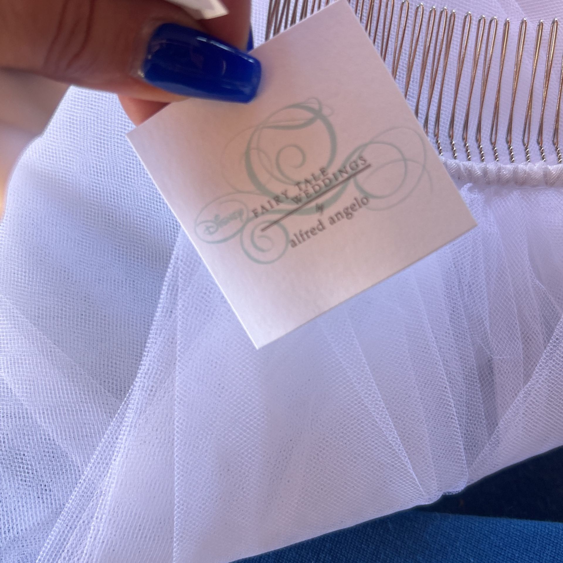 Disney White Wedding Veil