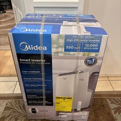 Midea duo 12 000 btu Air conditioner wifi