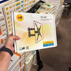 Single Arm TV Wall Mount For TVs Up To 55 Inch New