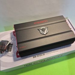 CRUNCH 3725 WATTS MONOBLOCK 1 OHM STABLE BUILT IN CROSSOVER WITH BASS CONTROL CAR AMPLIFIER ( BRAND NEW PRICE IS LOWEST INSTALL NOT AVAILABLE )