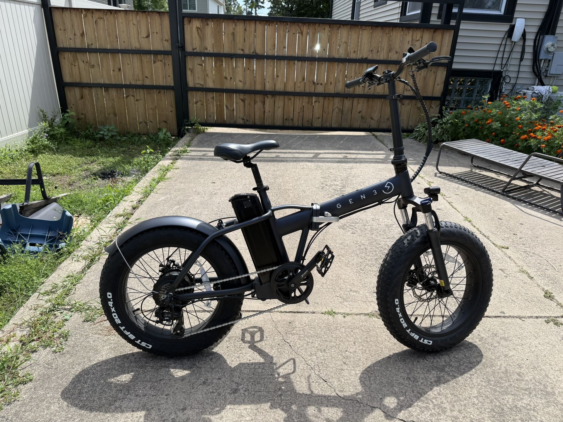 Gen3 “The Groove” folding Electric Bike Ebike