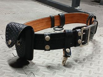 Law Enforcement/Security utility belt (with handcuff holster)