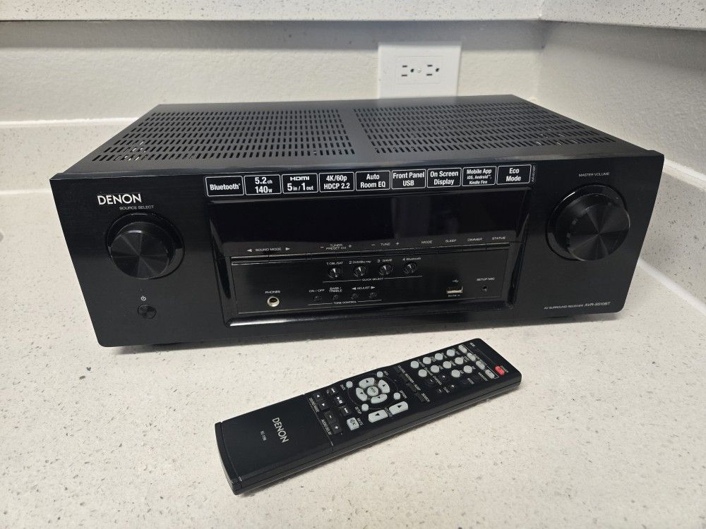 Denon Home Theater Surround Sound Receiver