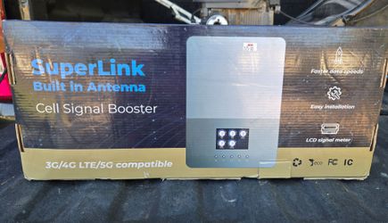 SUPERLINK CELL SIGNAL BOOSTER *NEW* faster data speeds