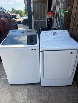 Samsung washer and dryer
