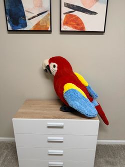 Stuffed Animal / Macaw bird plush toy /soft toy