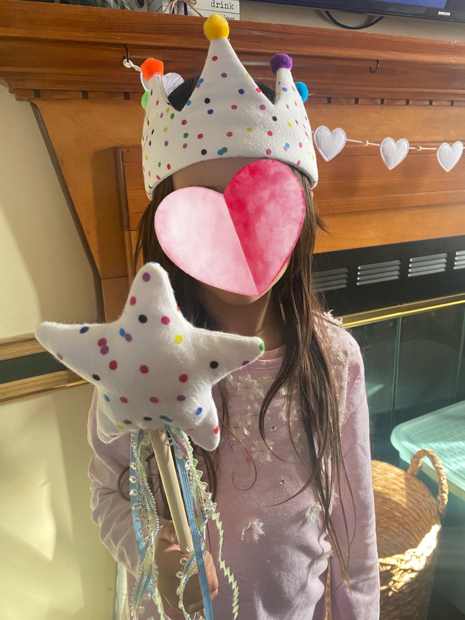 Fabric Crown and Fairy Wand