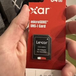 64gb Sd Card New