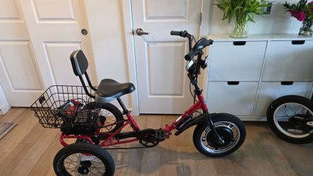 E-bike Folding Tricycle USA Liberty Electric Trike 16" electric bike for sale