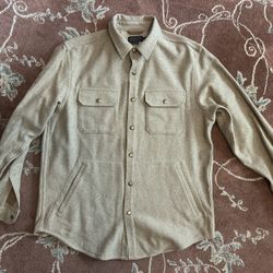 Pendleton Men's Wool Snap Shirt Coat Large