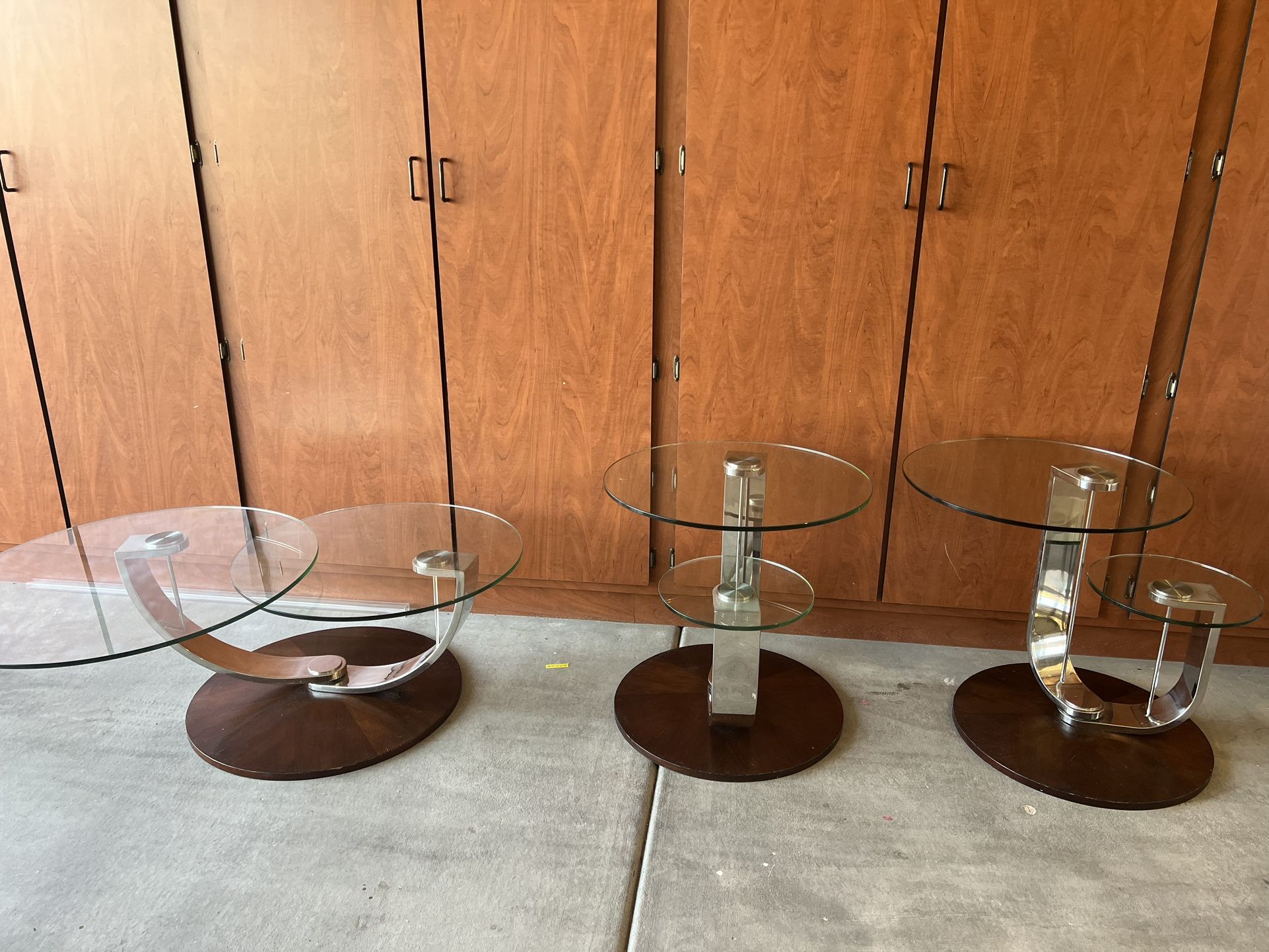 Coffee Table And 2 End Tables