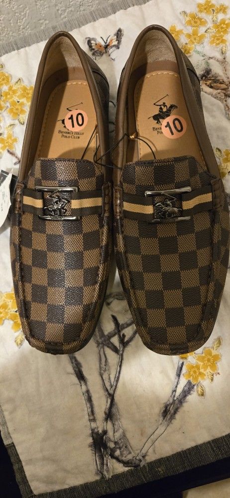 Men's New Romano Cognac Belverly Hills Polo Club  Casual Shoes