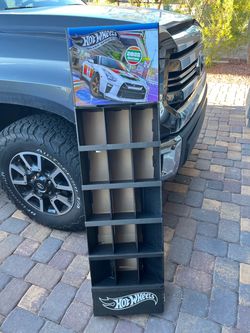 Hot wheels cardboard display