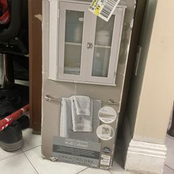 $50  Restroom Wall cabinet Brand New 