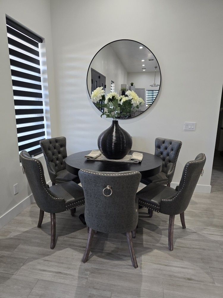 Dining Table With 6 Chairs 