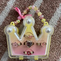 New Disney Park Ring Set - Disney Princesses an Flowers