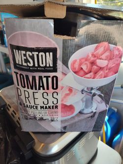 Weston tomato Press