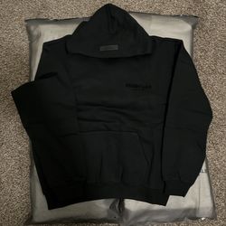 black / stretch limo essential hoodie 