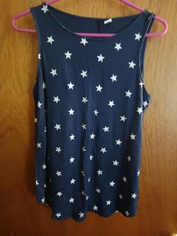 Old Navy Star Tank Top - Medium - EUC