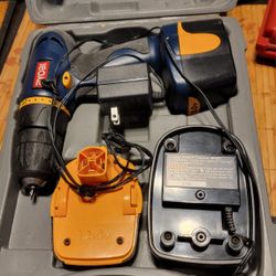Ryobi Drill with 2 batteries