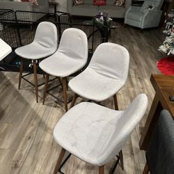 Bar Stools - 4 Chairs