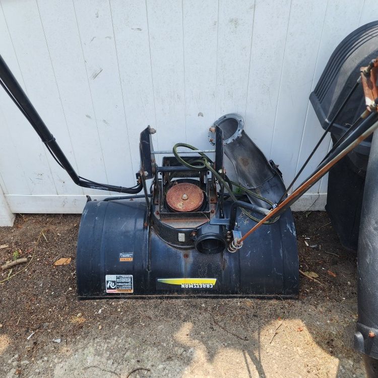 Snow blower attachment online for craftsman lawn tractor