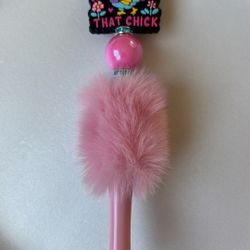 That Chick! Beaded Pen!