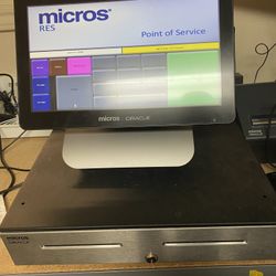 Micros RES Oracle 3700 Workstation POS System with Micros Oracle 