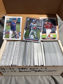 2021-23 Topps Bowman Baseball Bulk Lot 1st Chrome Paper RC Rookies