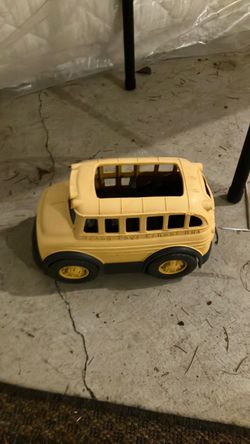Green Toys Yellow School Bus Toy