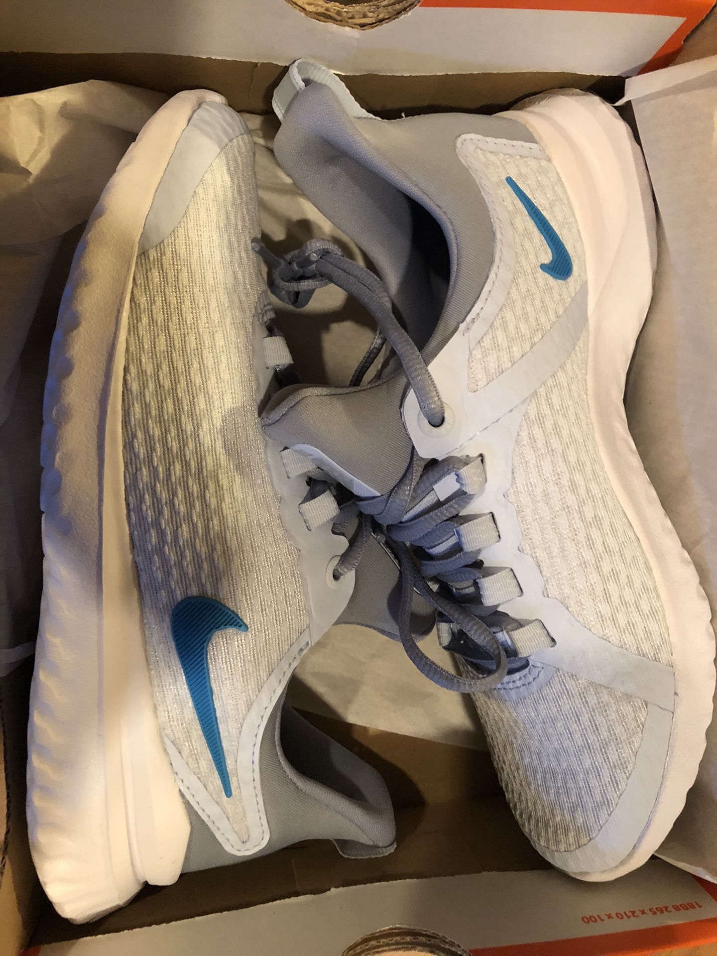 Brand new in original box, Nike shoes size 4.5 youth