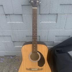 Fender FA125 Dreadnought Guitar with carrying bag