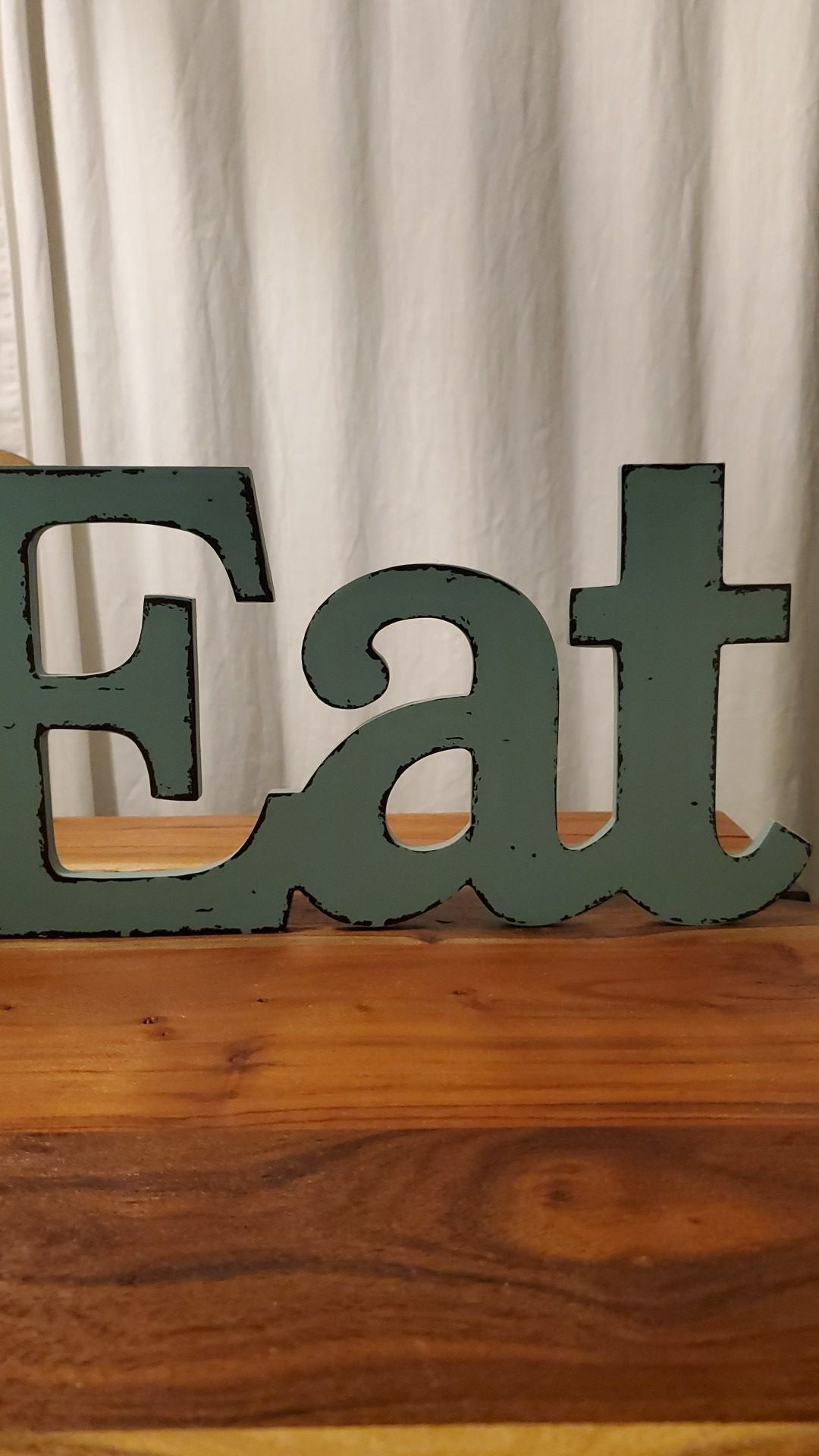 Rustic sign