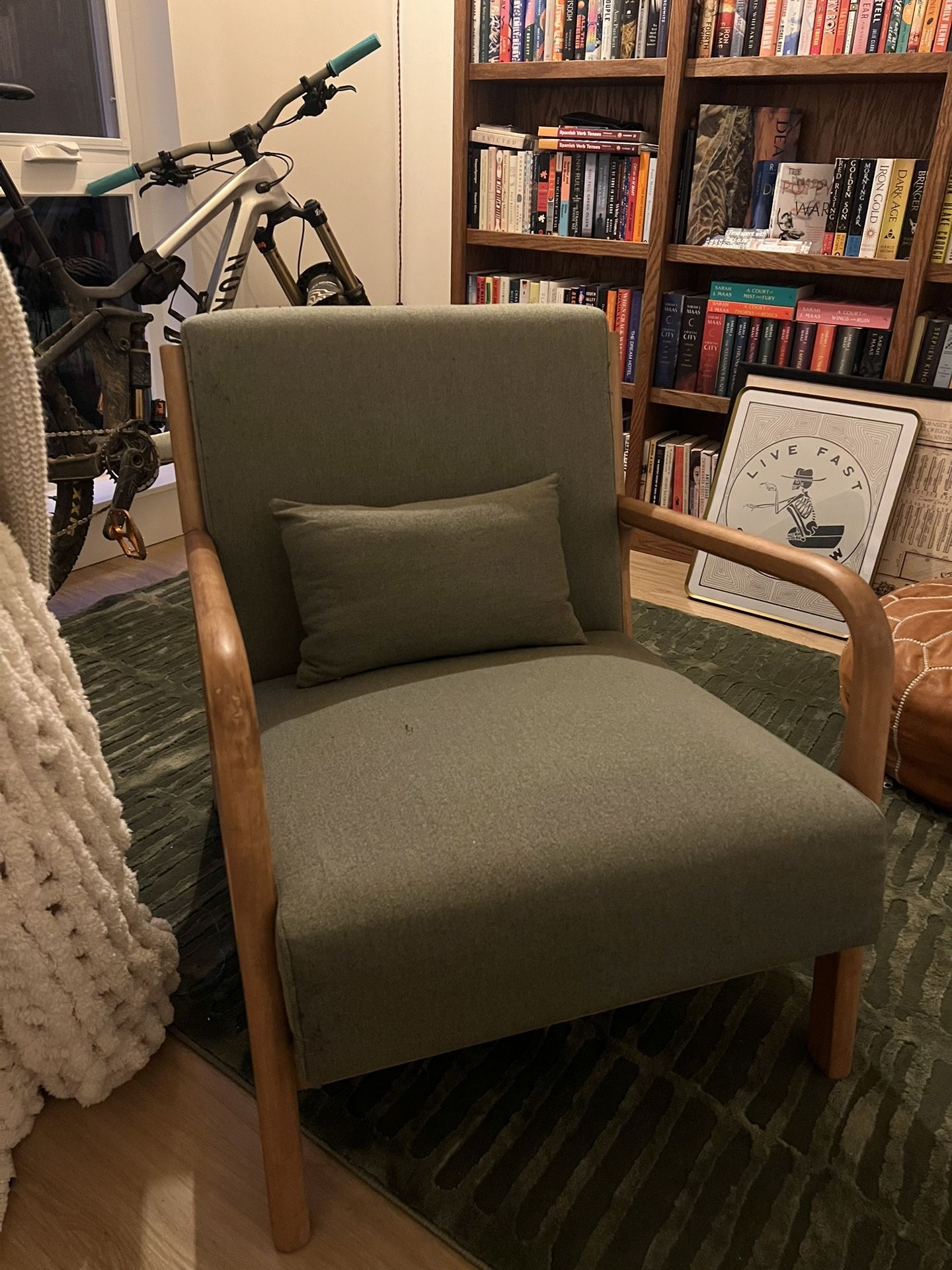 Green Accent Chair