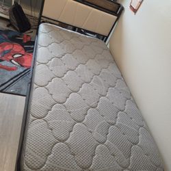 LIKIMIO Twin Bed Frame with mattress 